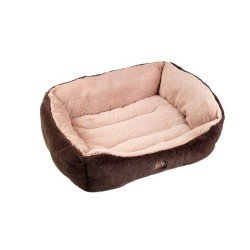 Dream Slumber Dog Bed Soft Comfortable Washable  (Sandalwood)