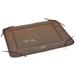 Dog Cage Mat for Outdoor Waterproof Washable -(Brown)