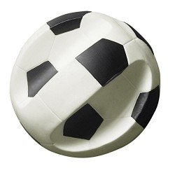 Vinyl Super Soccer Squeaky Ball Toy for Dogs