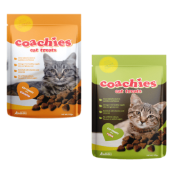 COACHIES CAT TREATS, Tuna & Chicken 65g